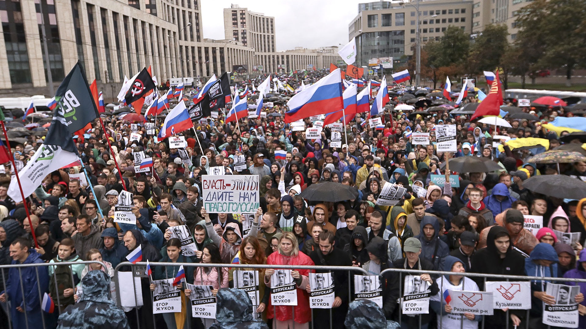 Manifestaci N R Cord En Rusia Donde Casi Mil Personas Exigen