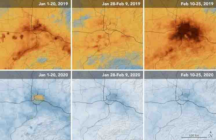 El aire es más puro en los países confinados a raíz del coronavirus -  Crónica