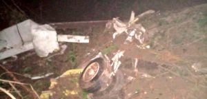 El Ejército de Guatemala informó que a las 11:30 horas de este martes 22 de septiembre una aeronave se accidentó en la alea Santa Marta Salinas, en Alta Verapaz, cuando intentaba aterrizar en una pista clandestina ubicada en el lugar.