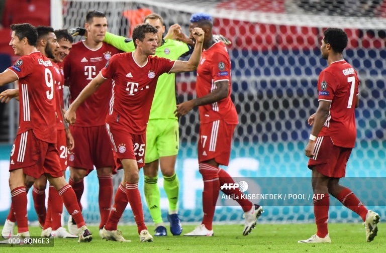 Bayern de Múnich gana 2-1 en la prórroga al Sevilla y conquista la Supercopa