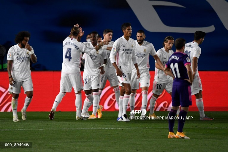 El Real Madrid gana 1-0 al Valladolid impulsado por Vinicius