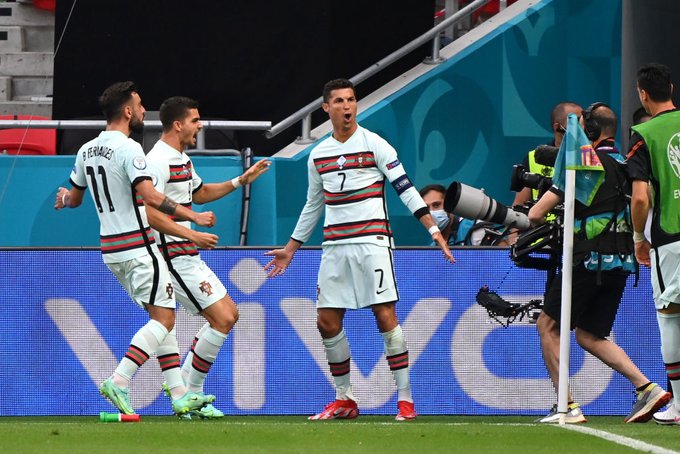 Portugal gana 3-0 a Hungría en su estreno en la Eurocopa ...