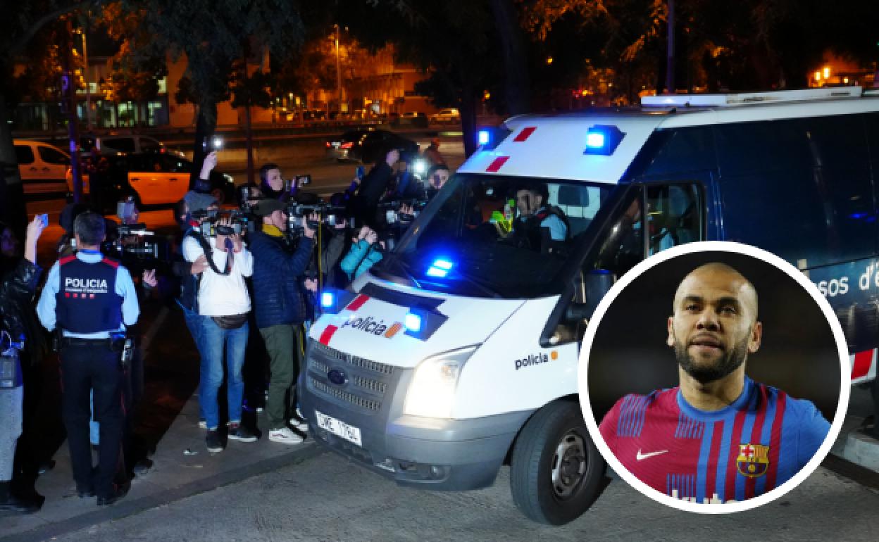 Dani Alves en prisión en España por el delito de violación su club Pumas de México le despide