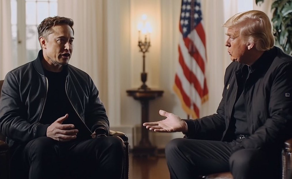 Accidentada entrevista en X: Trump y Musk hablan sobre intento de asesinato
