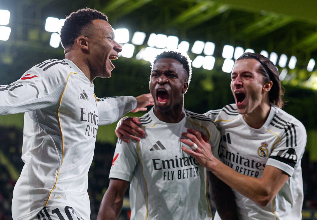 Real Madrid en la cima luego de vencer al Villarreal