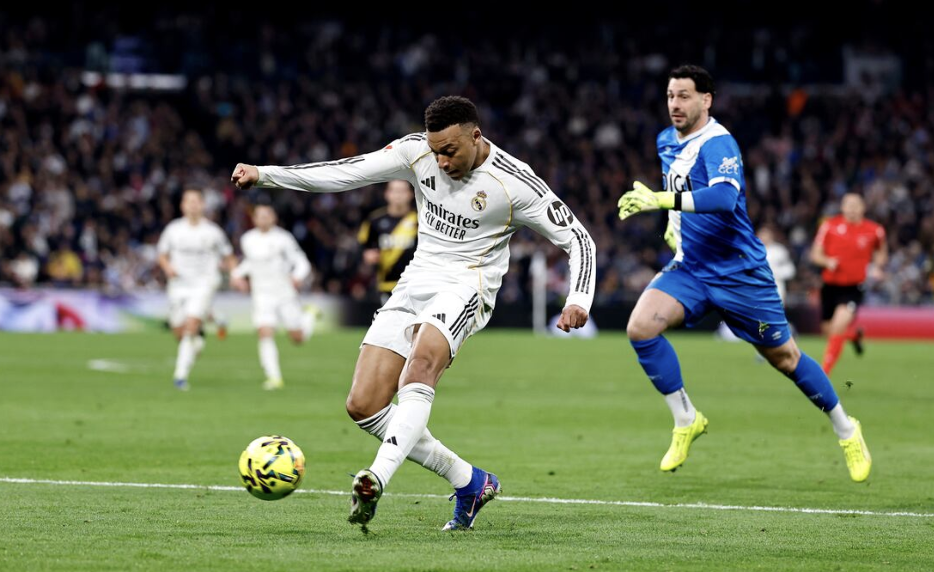 Sufrido triunfo del Real Madrid contra el Rayo Vallecano