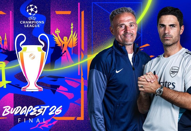Todo sobre la final PSG - Arsenal en la cúspide de la UEFA Champions League